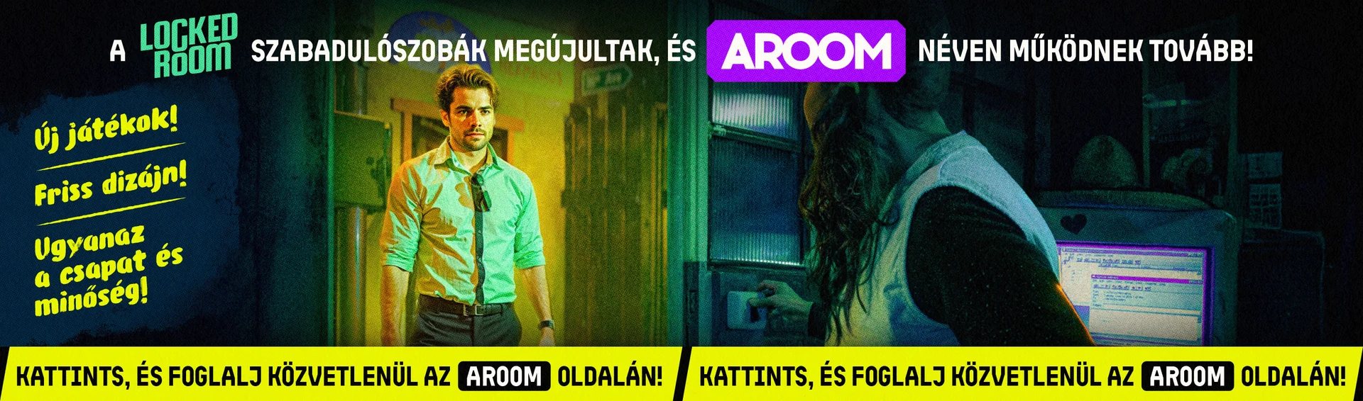 Kattints és foglalj közvetlenül az AROOM oldalán!