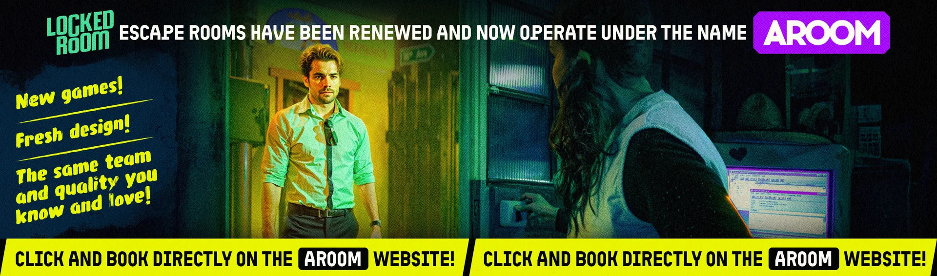 Click to book directly on AROOM website!